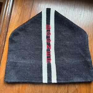 Vintage BOGNER Wool Beanie Hat Made in West Germany 80s Ski Retro Black Multi